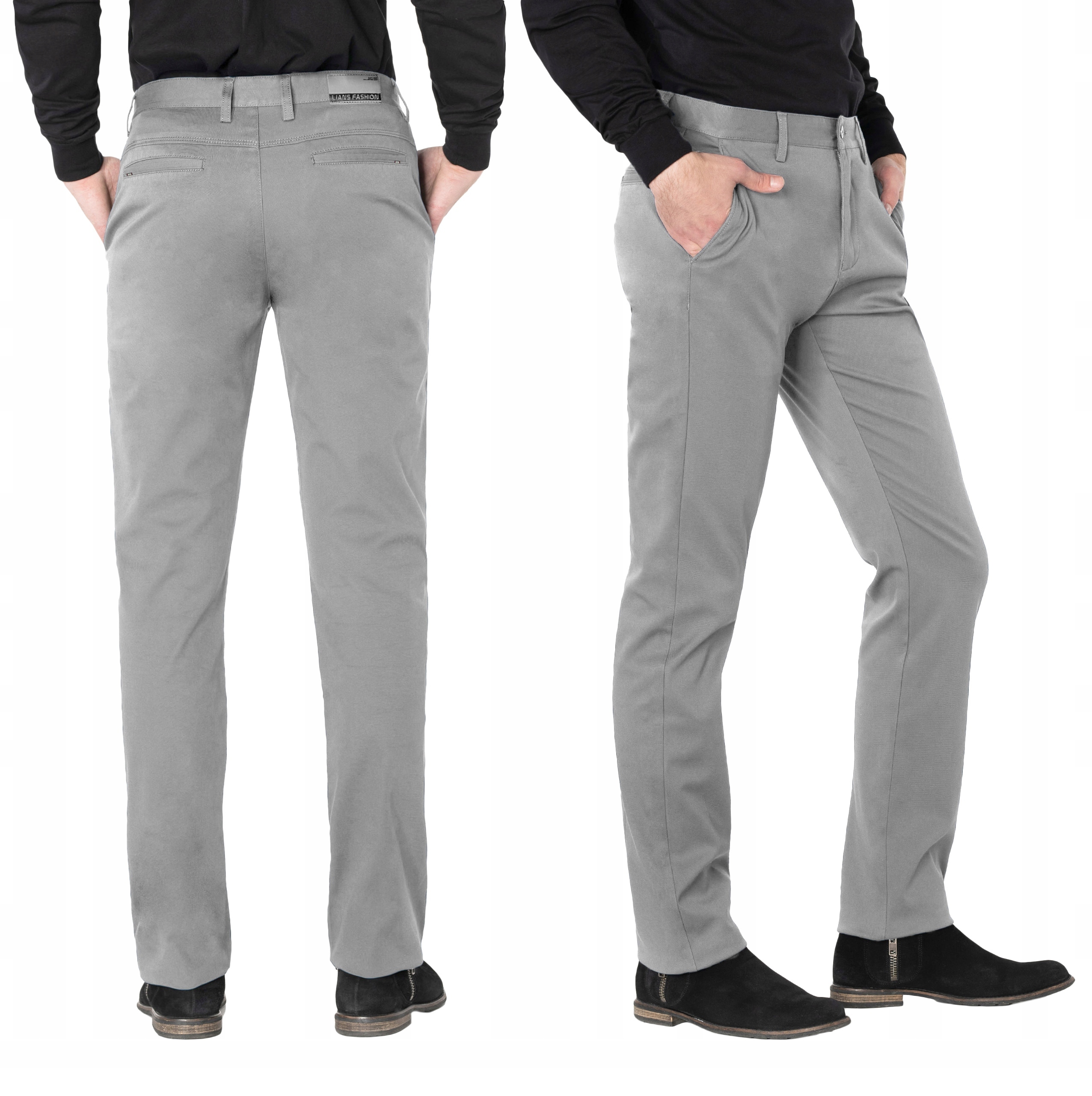 

Eleganckie Spodnie Męskie Chinosy Vip 1963 W35 L30