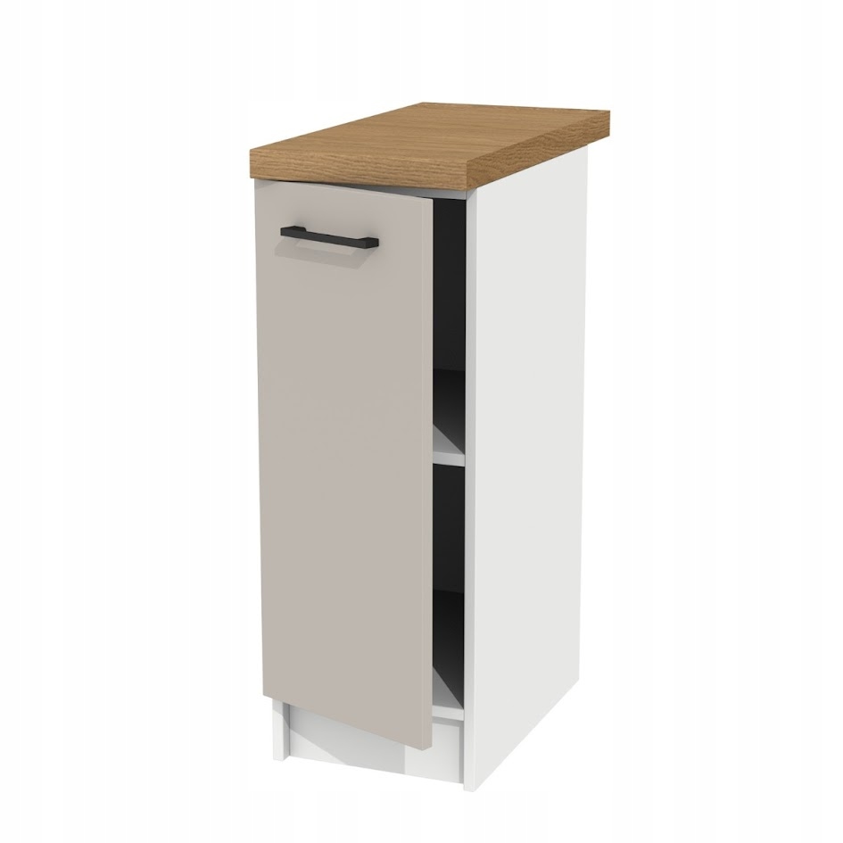 Spodná kuchynská skrinka Stojaca 30 Kašmír pre zostavy a pracovnú dosku Dub Kamenný