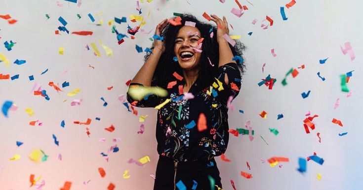 Konfetti Pneumatyczne 1szt. - CONFETTI POPPER Wielobarwne Płatki Stan opakowania oryginalne