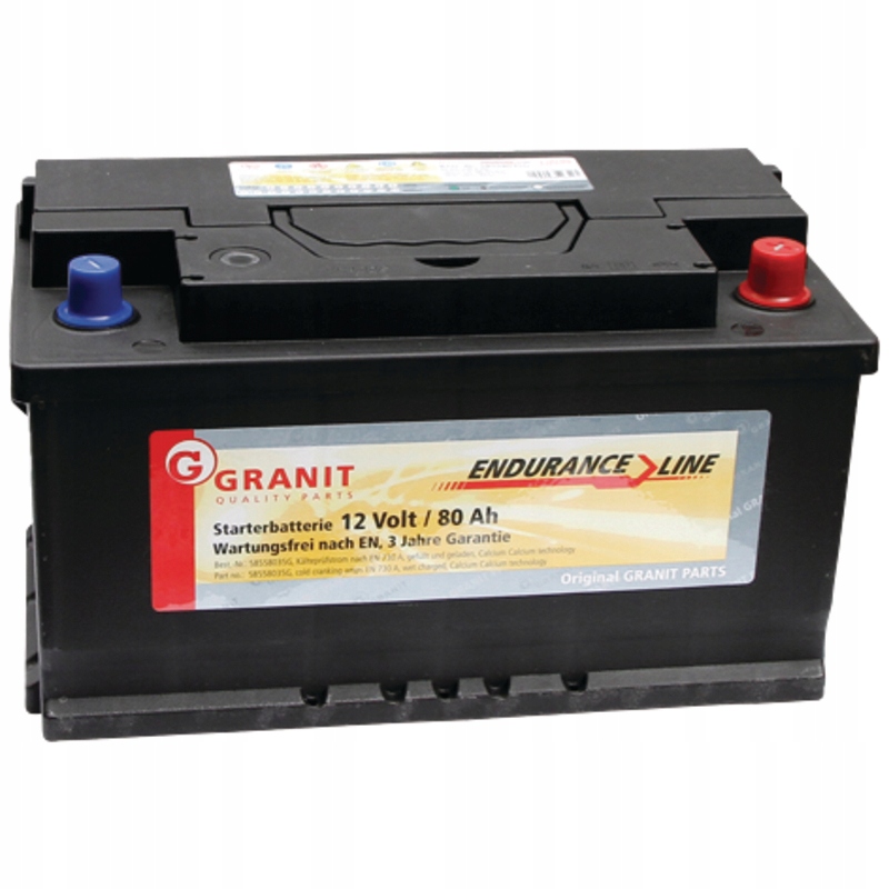 58558035G - Батарея 12V 80ah, німецький граніт