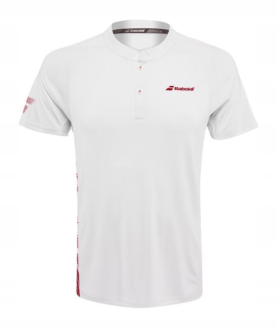 Koszulka Męska Babolat Performance Polo Men White S