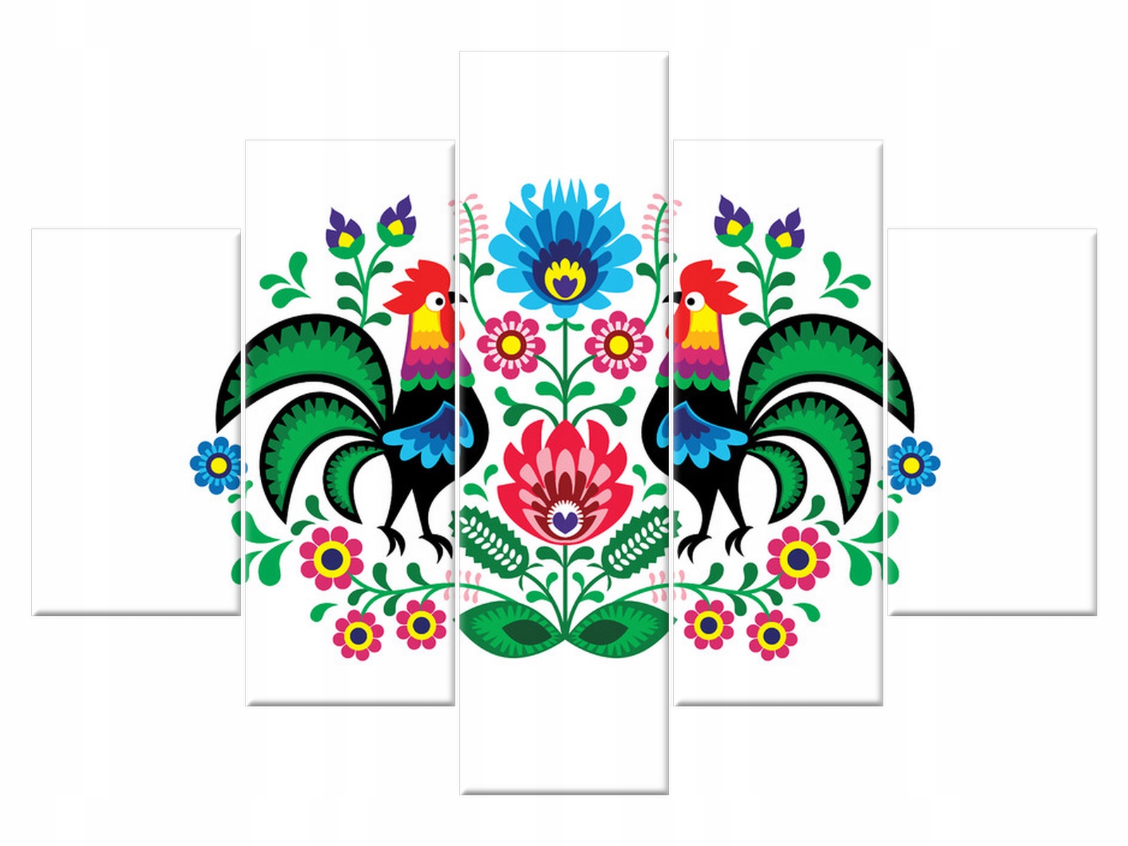 

Obraz na płótnie Koguciki 150x105 Ptaki 2250B_5H