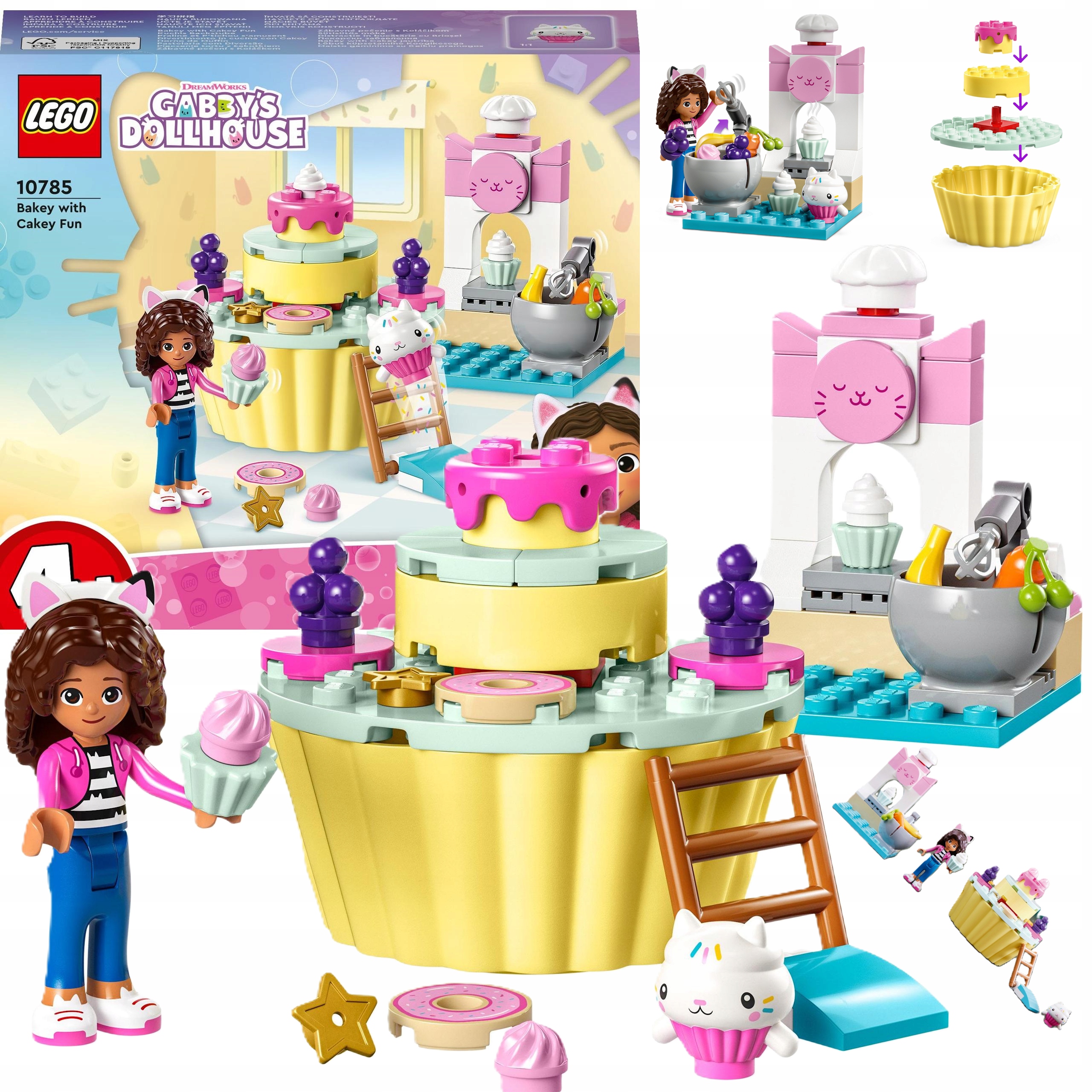Klocki Lego 10785 Gabi Koci Domek Pieczenie Tortu Z Łakotkiem