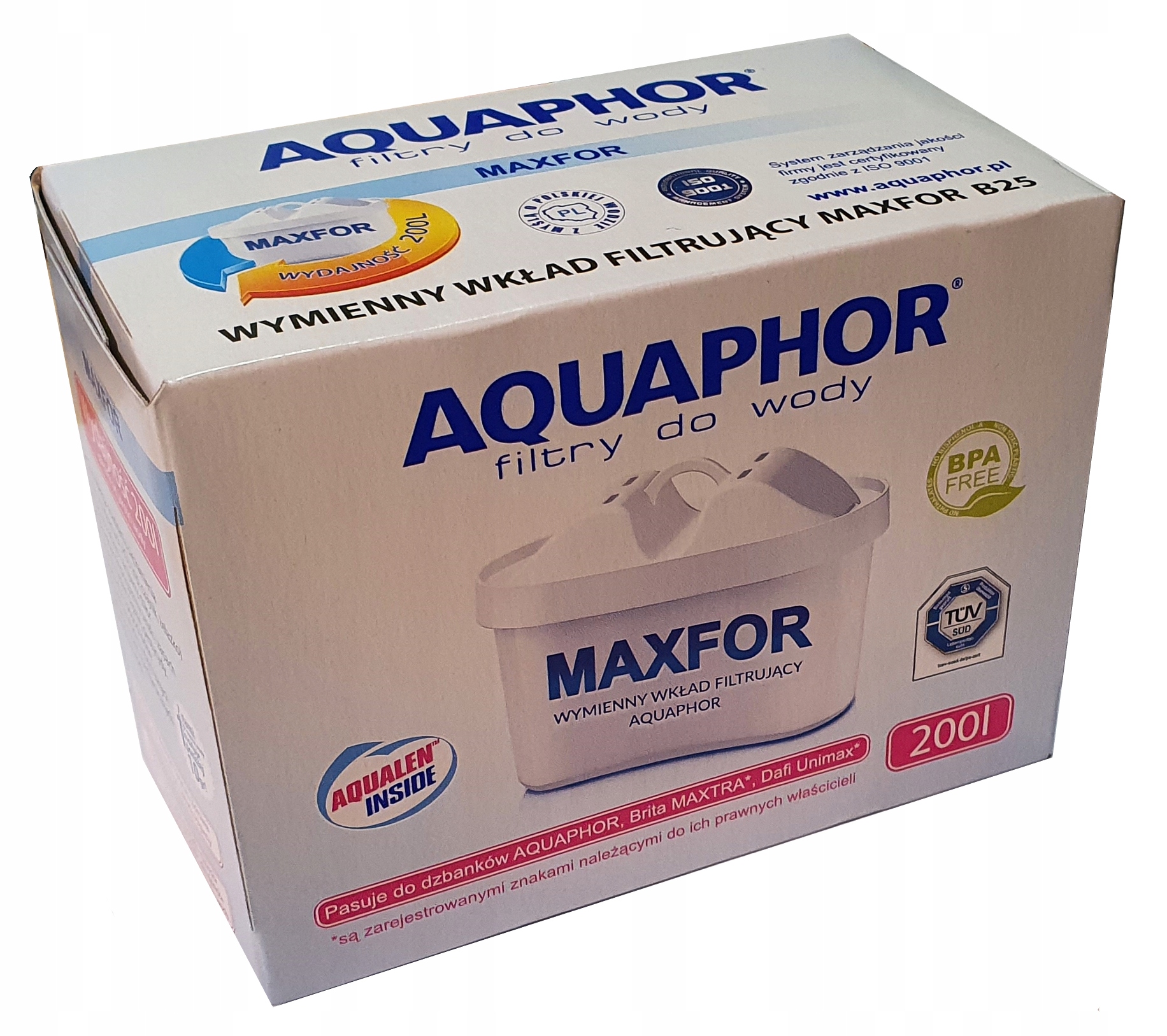 

Wkład Filtr Aquaphor Maxfor B25 Unimax Maxtra 200L