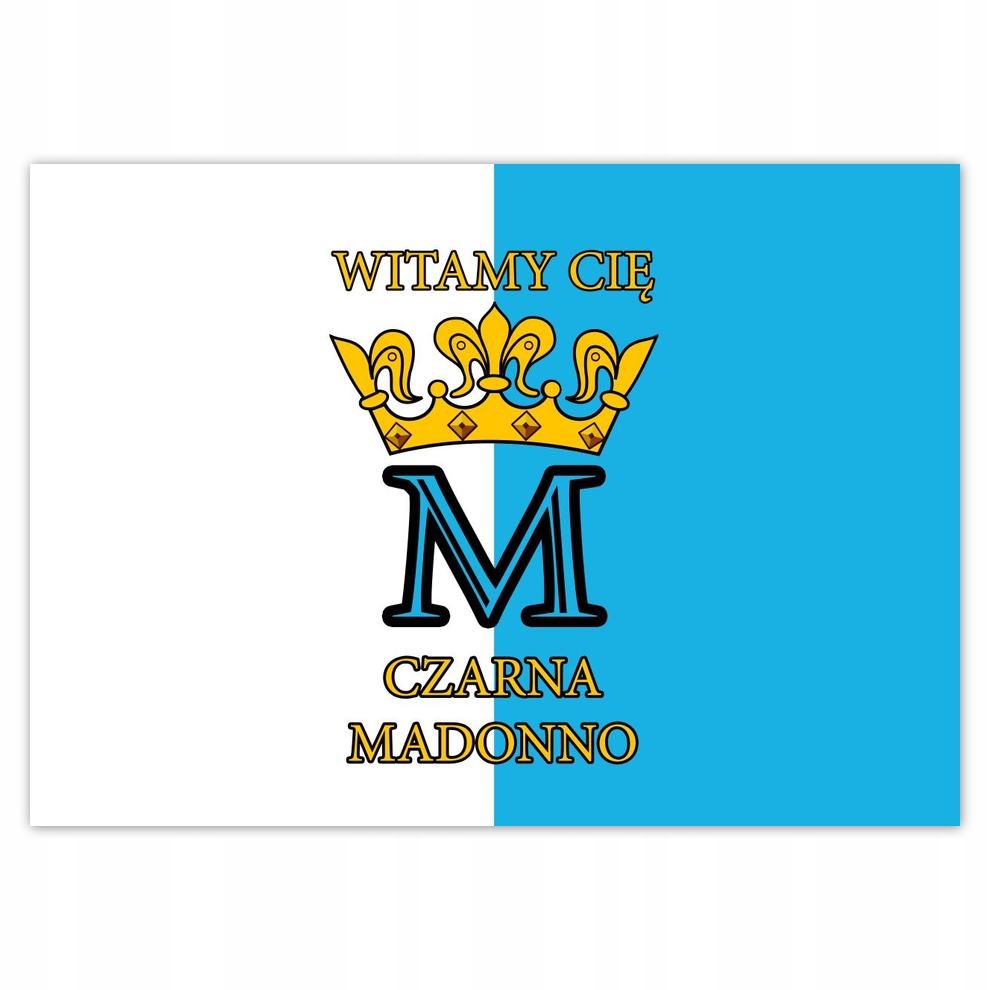 

Plakat 70x50 Witamy Cię Czarna Madonno