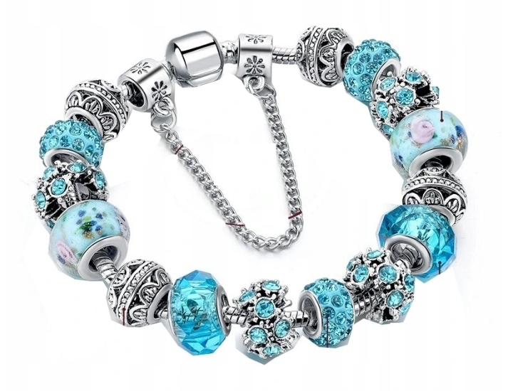 

Bransoletka modułowa do Pandora Charms Beads 18 cm
