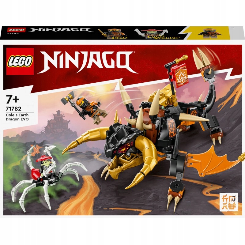 LEGO NINJAGO 71782 SMOK ZIEMI COLEA EVO