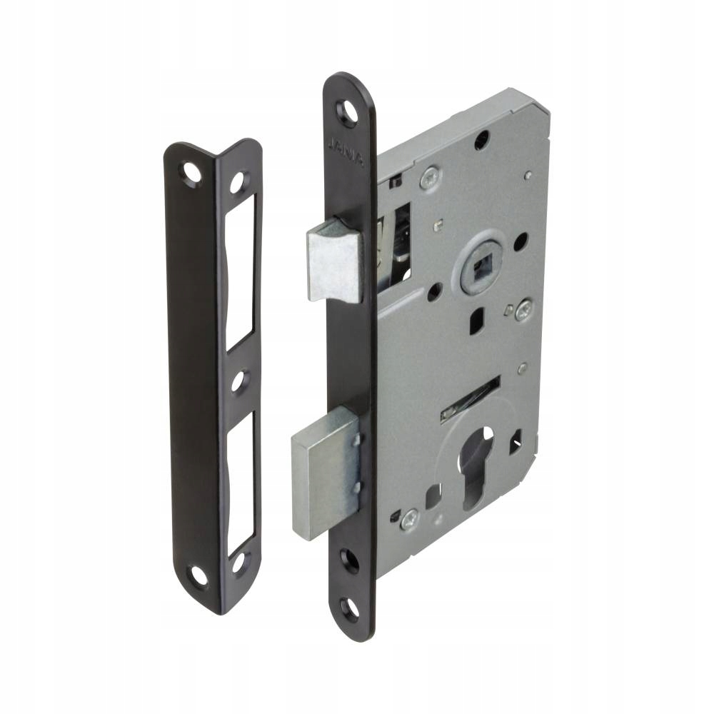 

Zamek wpuszczany 72/50 Wkładka Jania Czarny Z081