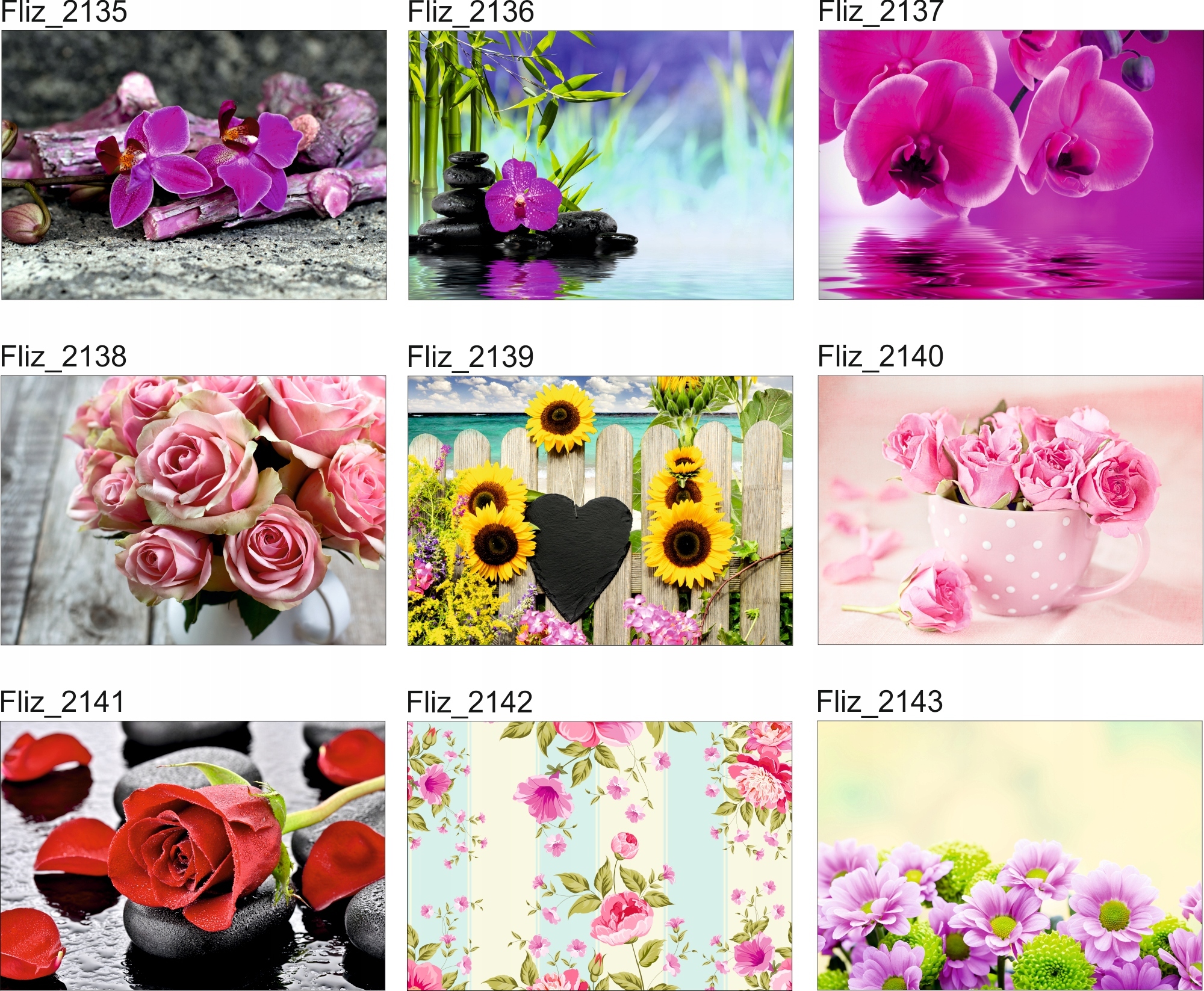 FOTOTAPETA KWIATY POLANA ŁĄKA 3D Wysokość produktu 100 cm