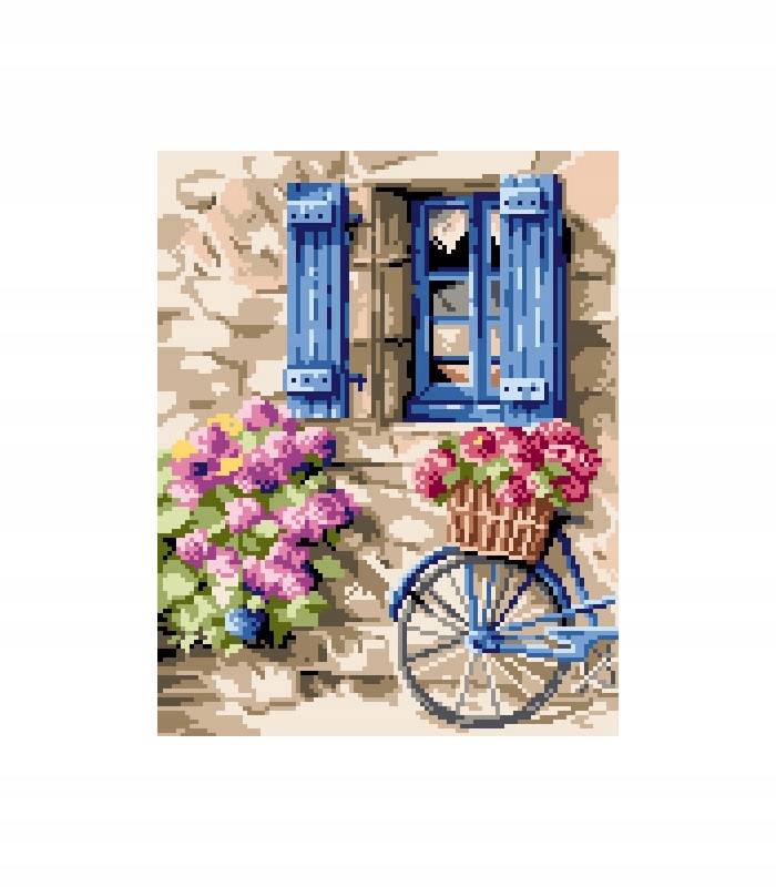 Sada Ariadna kanva mulina vyšívací jehla 24x30 6025