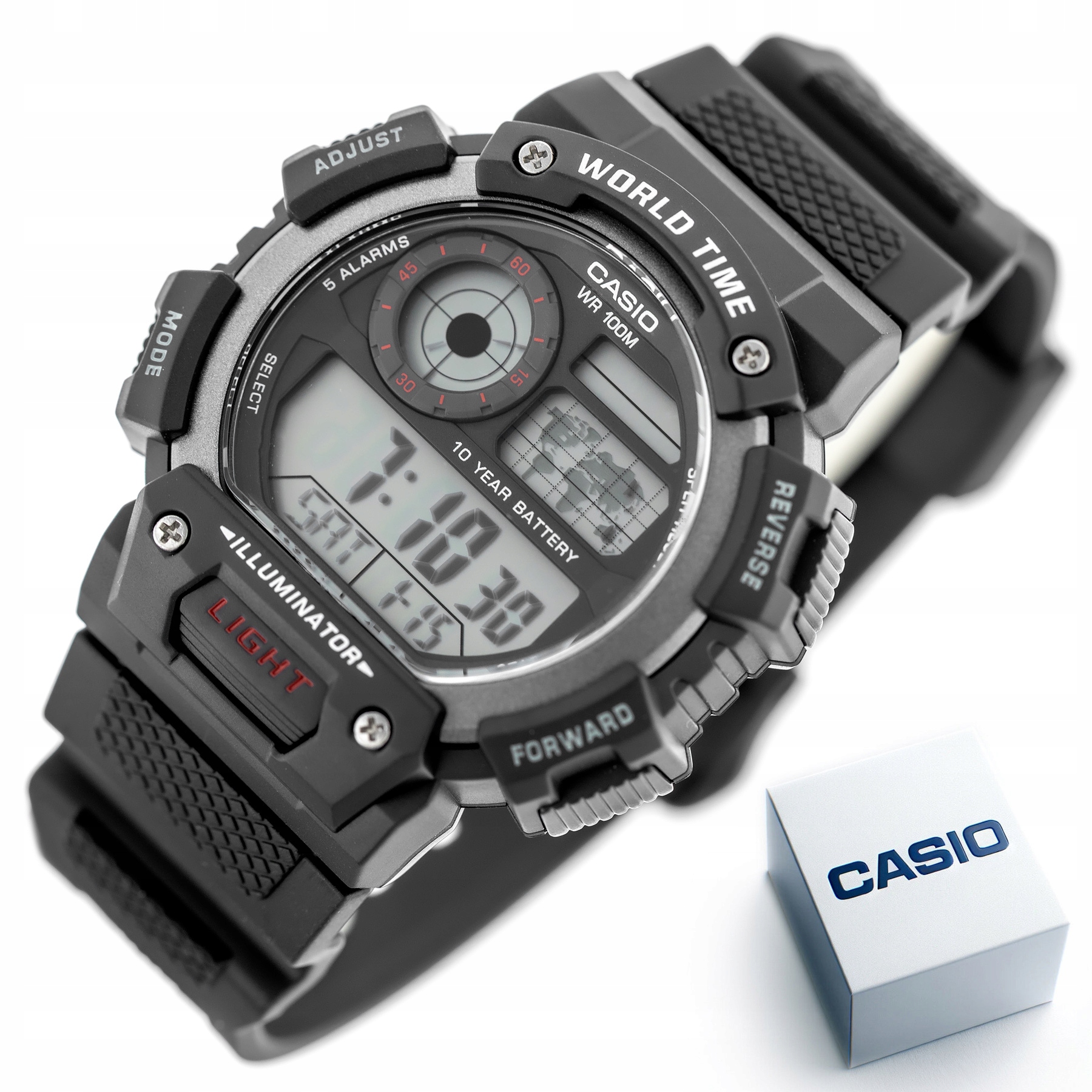Pánské Hodinky Casio AE-1400WH-1AVDF (zd111a) Box
