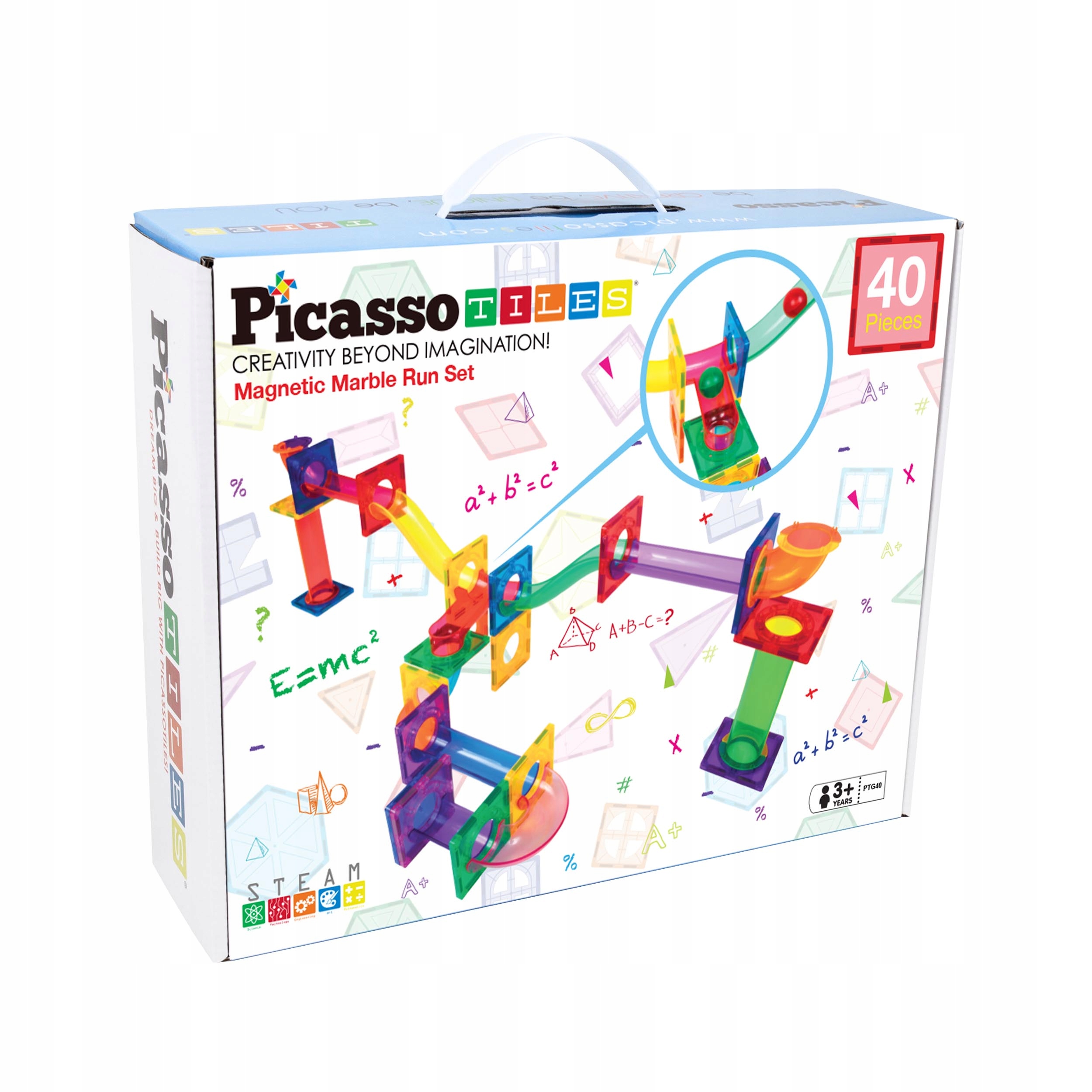 PICASSO TILES Golyópálya Építőjáték Mágneses Kockák Tanúsítványok és szakvélemények CE