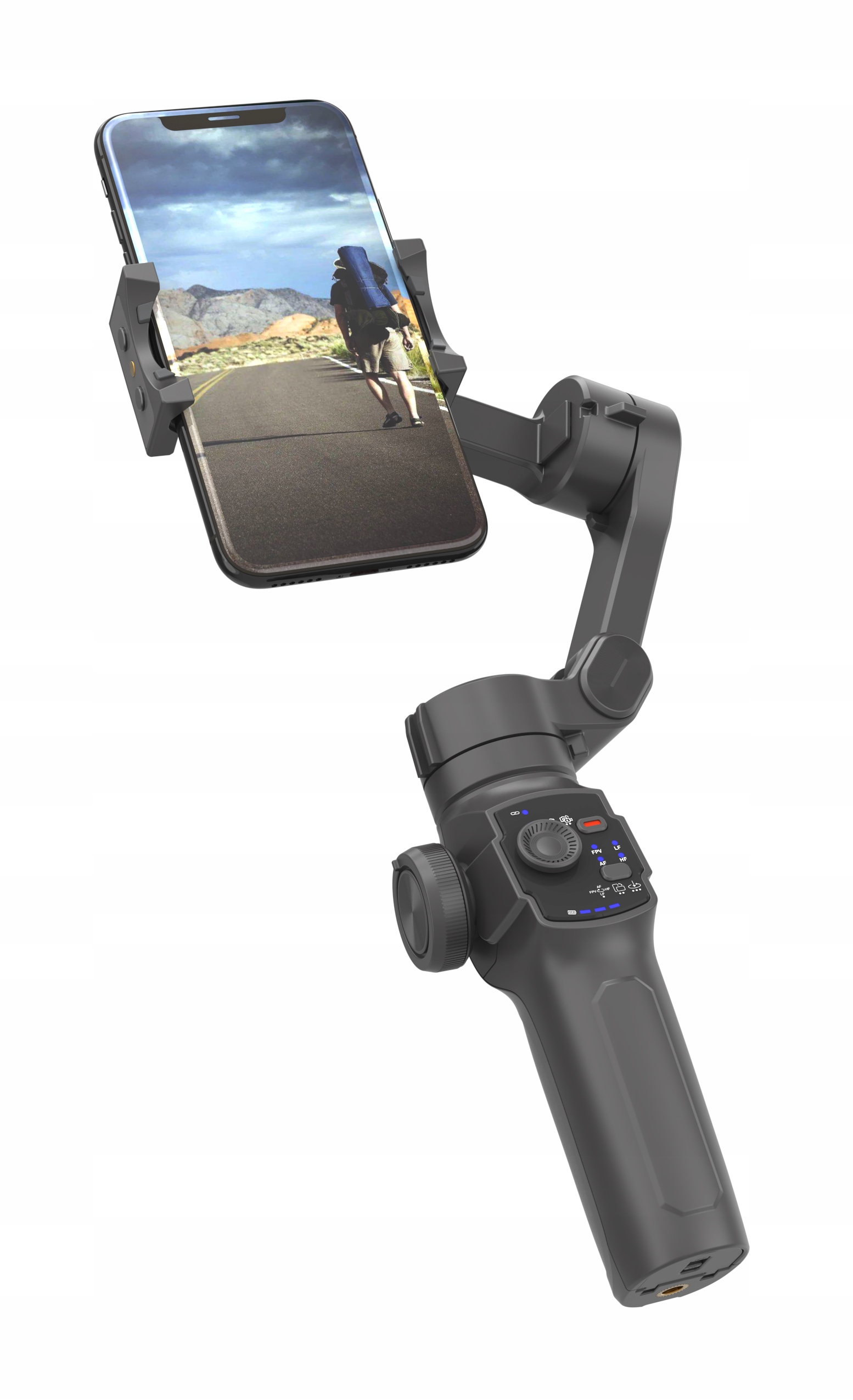 Gimbal 3-Axis Stabilizátor obrazu pro telefon Výsuvný Tripod Ineox L9