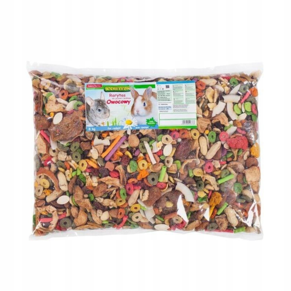 Kameleon krmivo Rarita Ovocný pro hlodavce 10 kg sáček