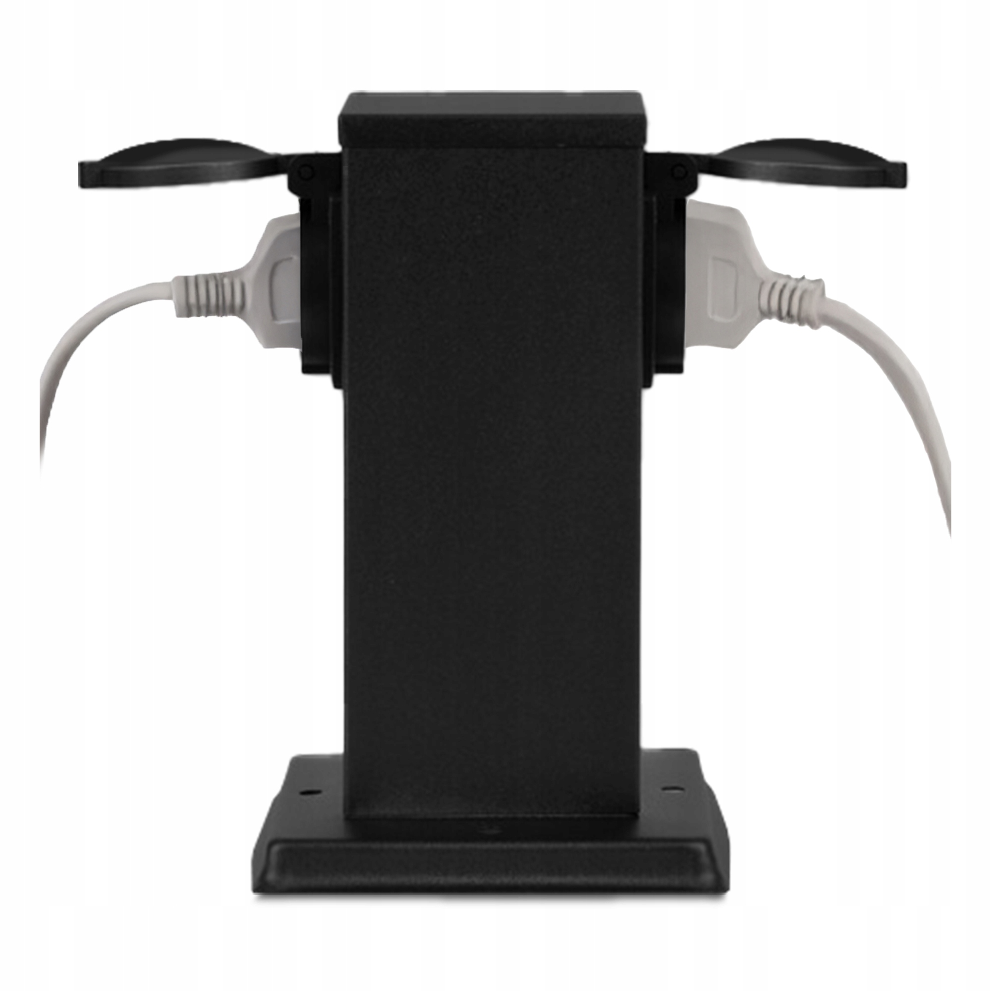 Elektryczny słupek ogrodowy 22cm 2x230V gniazda hermetyczne 230V Kolekcja słupek ogrodowy