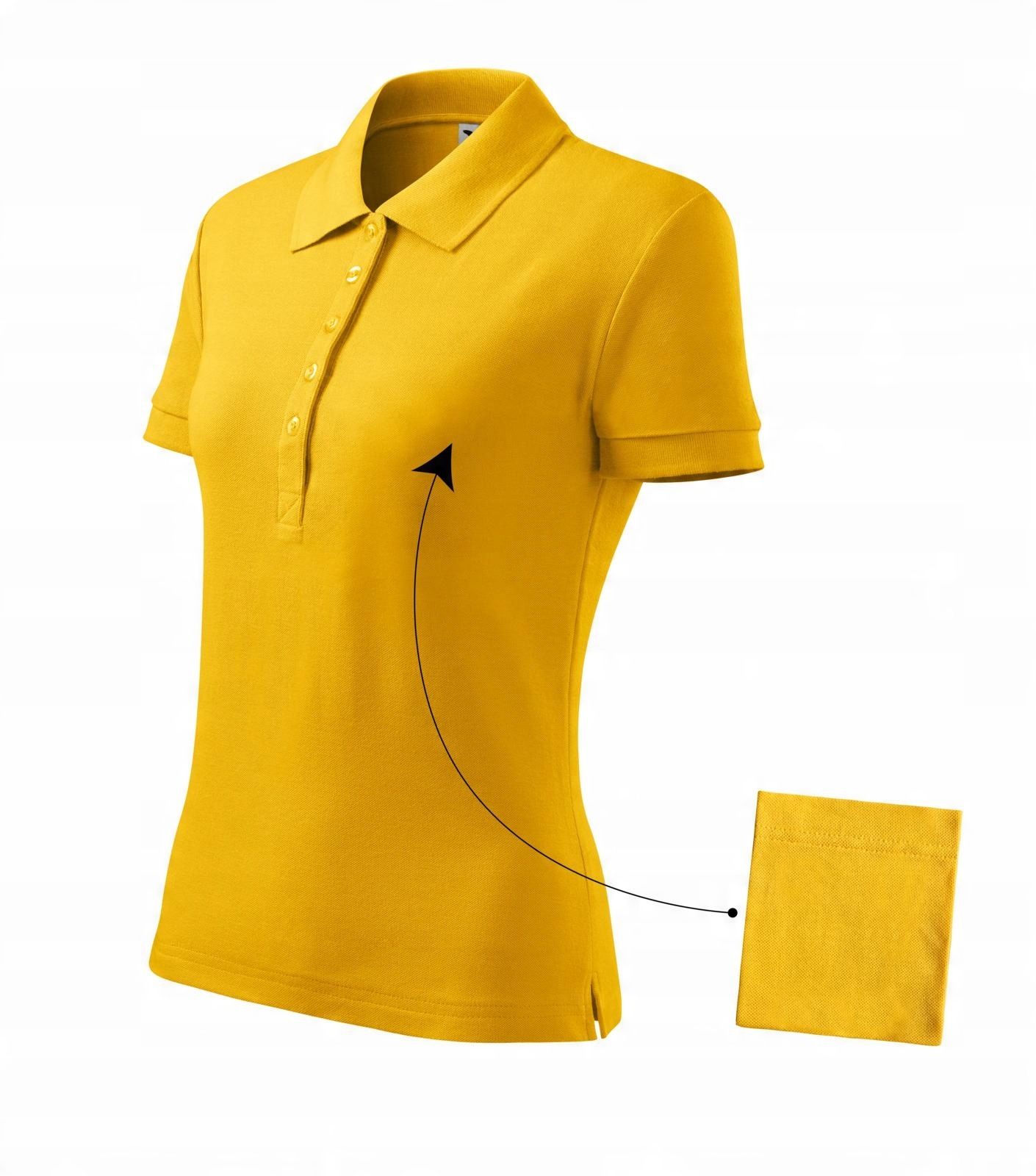 

Koszulka Damska Polo bawełna Polówka T-shirt Xs