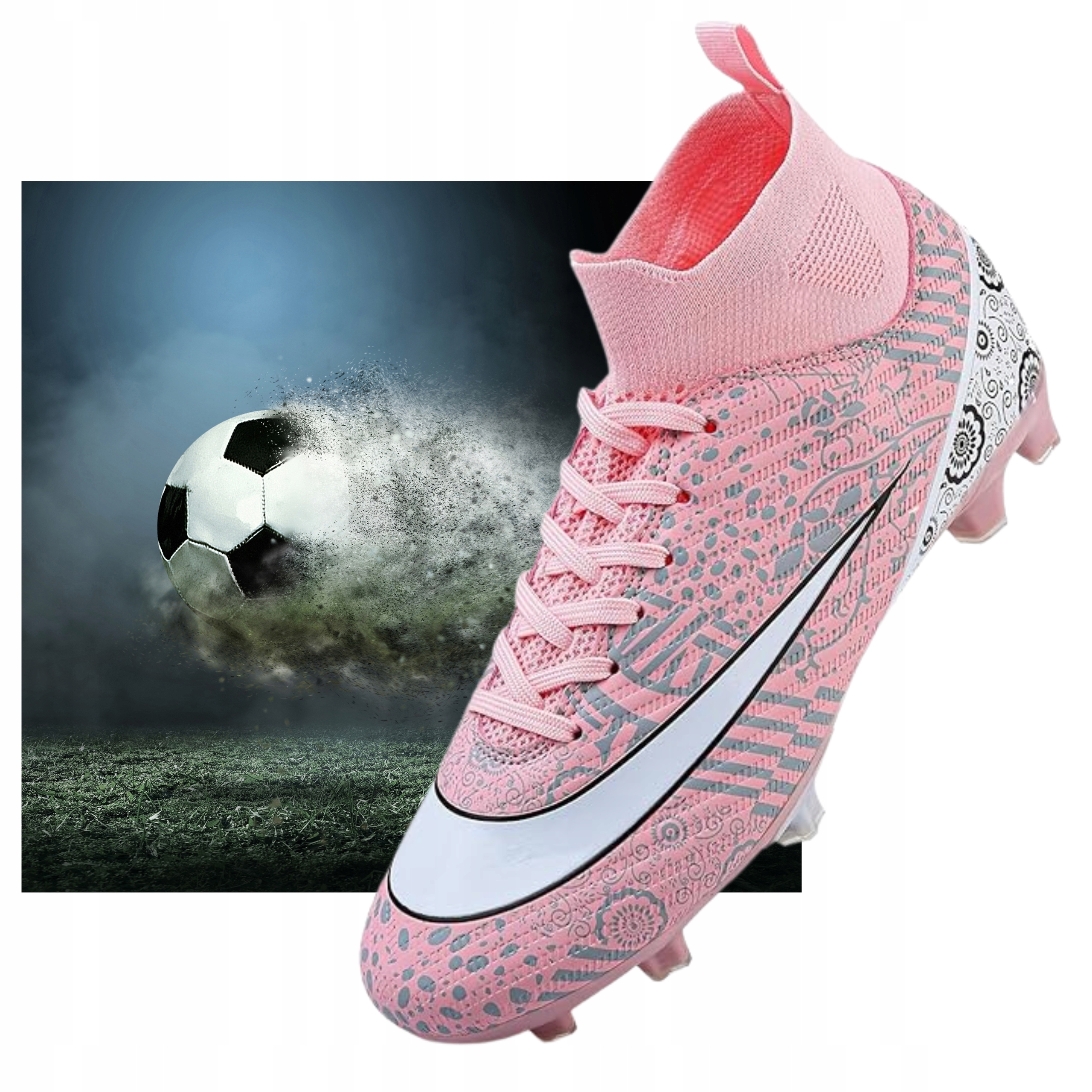 Korkové Fotbalová obuv tréninkové pánské kopačky na fotbal, sportovní lanka Fg