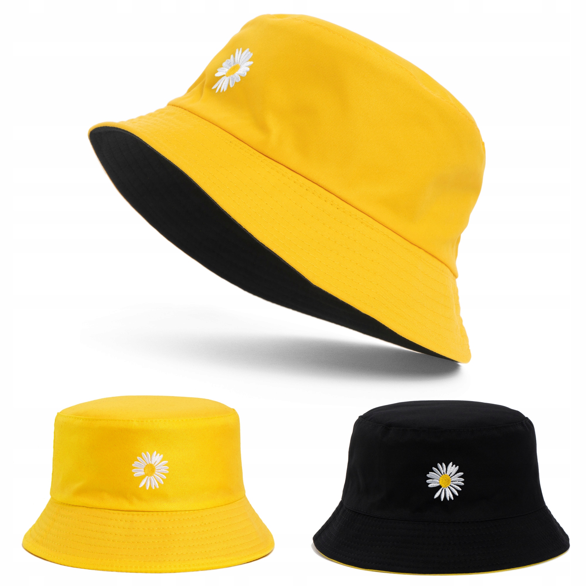 

Kapelusz Czapka Rybacka Bucket Hat Dwustronny 2w1