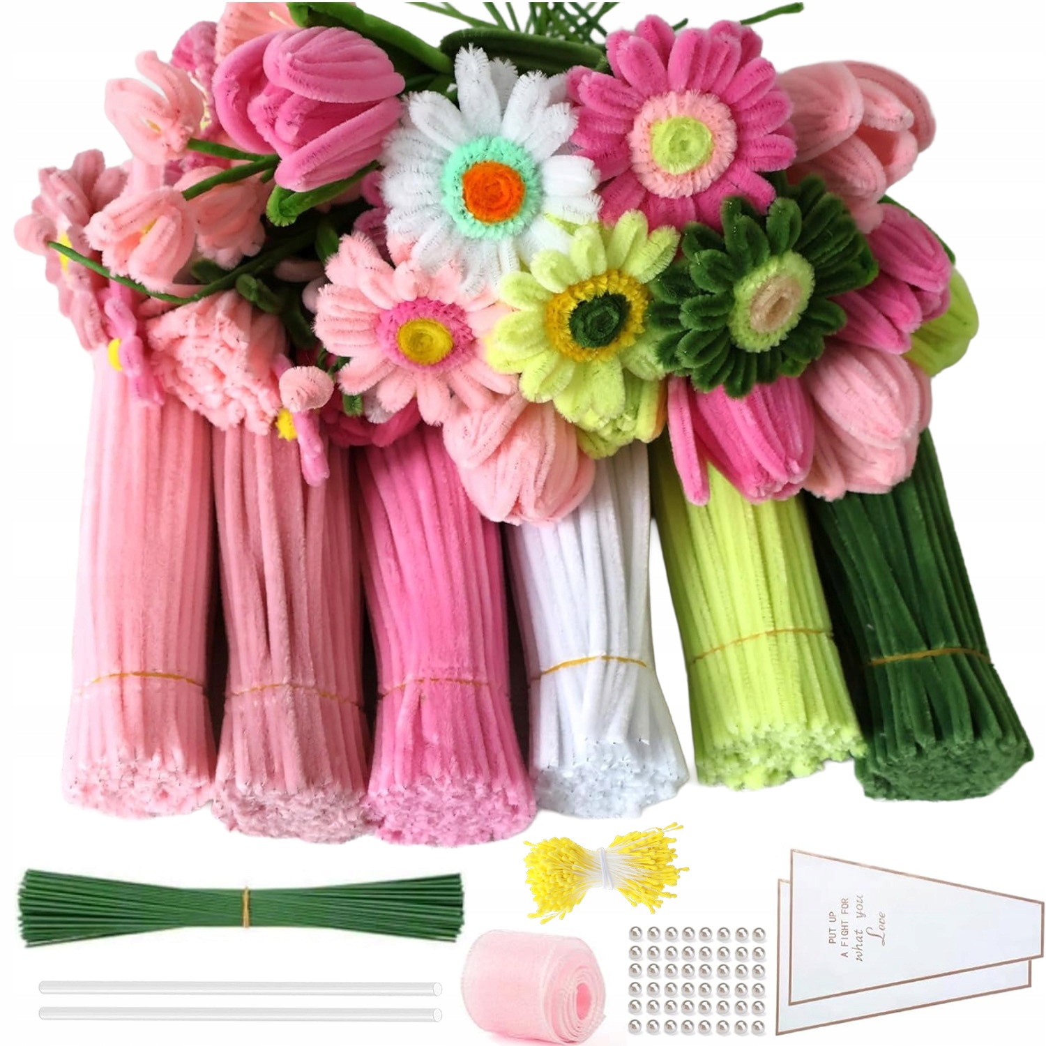 500 X Kreativní Drátky Ozdobné Drátky Na Zdobení Diy Vytěráků 30 CM