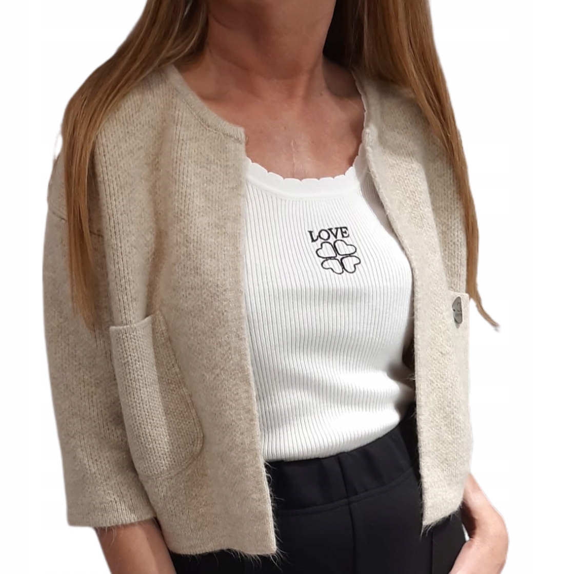 Bomber bunda Cocomore Bolero béžová