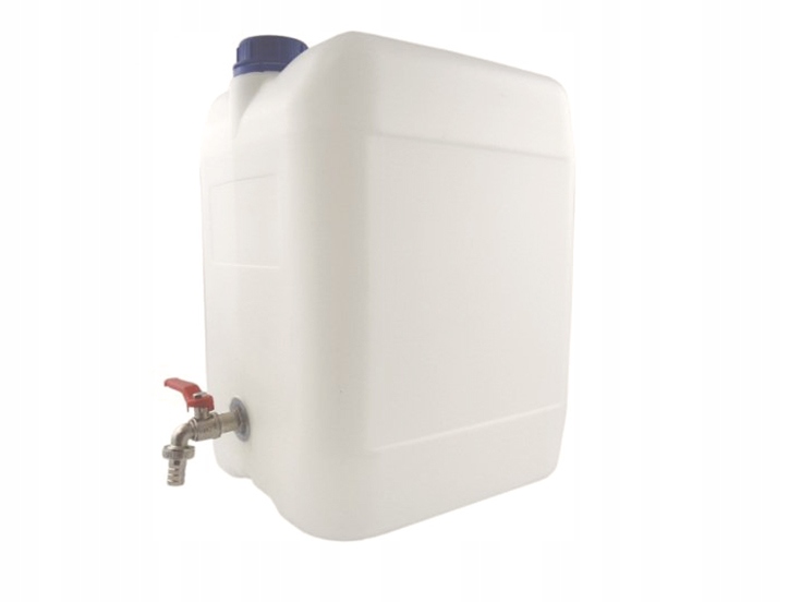 KANISTER POJEMNIK NA WODĘ Z METALOWYM KRANEM 20l