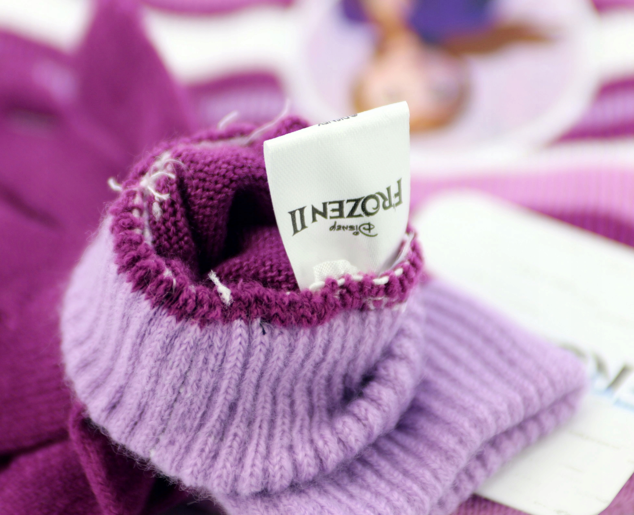 Frozen Kraina Lodu Zestaw Czapka Zimowa Rękawiczki Rozmiar (new) 56 (51 - 56 cm)