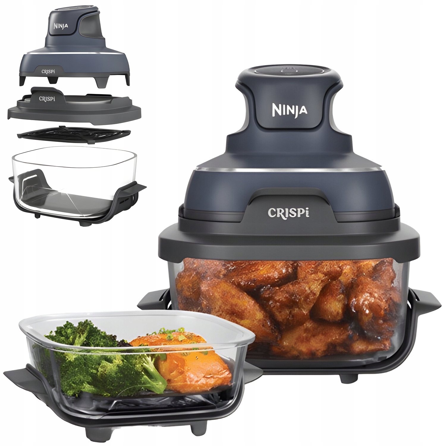 Frytkownica beztłuszczowa Ninja CRISPi Single 3.8 L Airfryer FN101EUGY