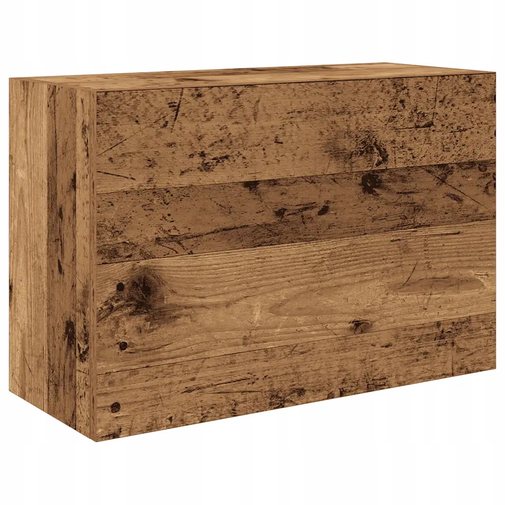 Koupelnová nástěnná skříňka 60 x 25 x 40 cm, barva staré dřevo