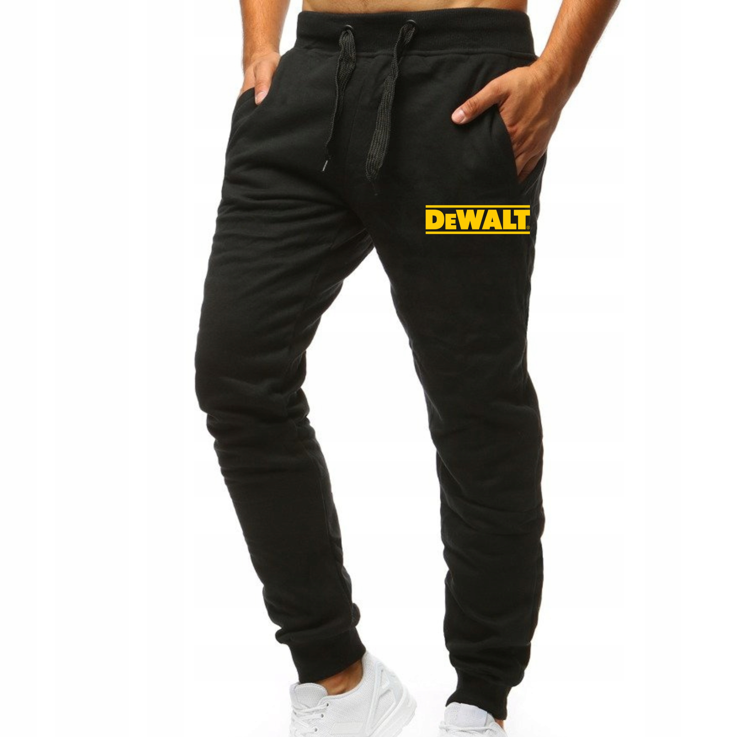 Spodnie Dresowe Dresy Jogger Dewalt Dla Budowlańca Robocze XL