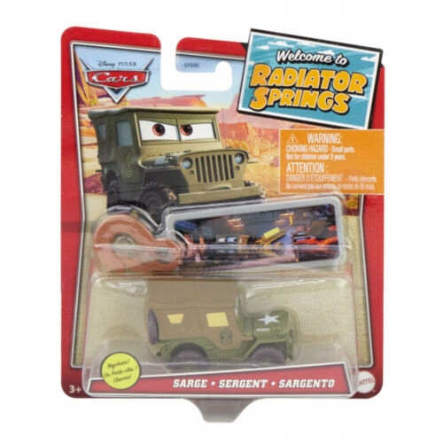 

Metalowe autko Mattel Race Team Sarge GYD53 1:55