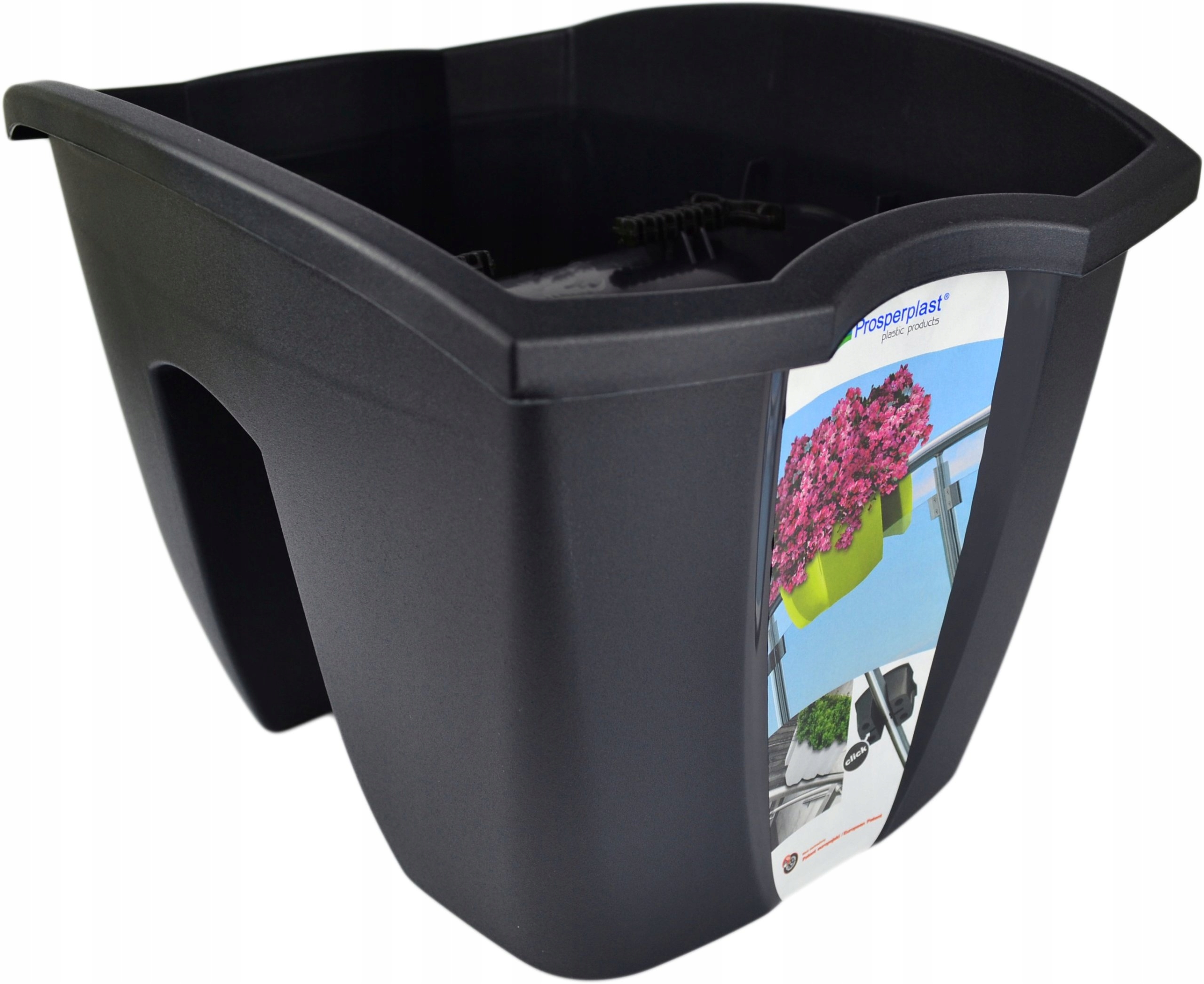 

Prosperplast DCRO240-S433 Doniczka Antracyt 24cm