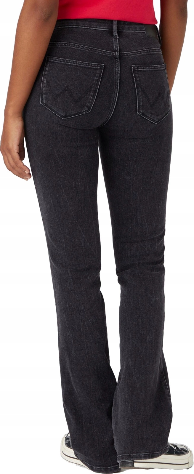 Damskie jeansy rozszerzane Wrangler Bootcut Soft Eclipse W28BZJ43Q 26/32