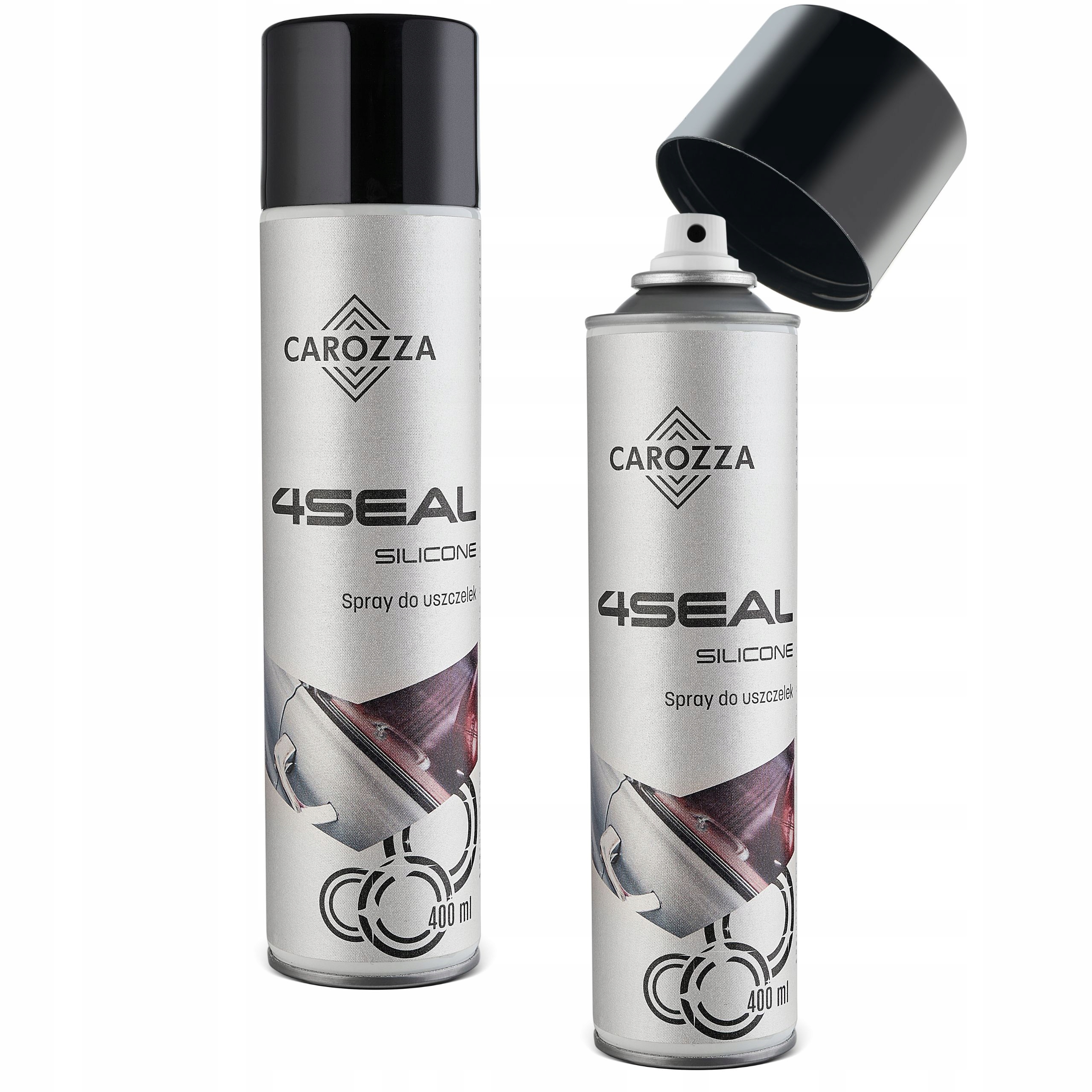 

2x Spray Silikon do Uszczelek w Samochodzie 400 ml