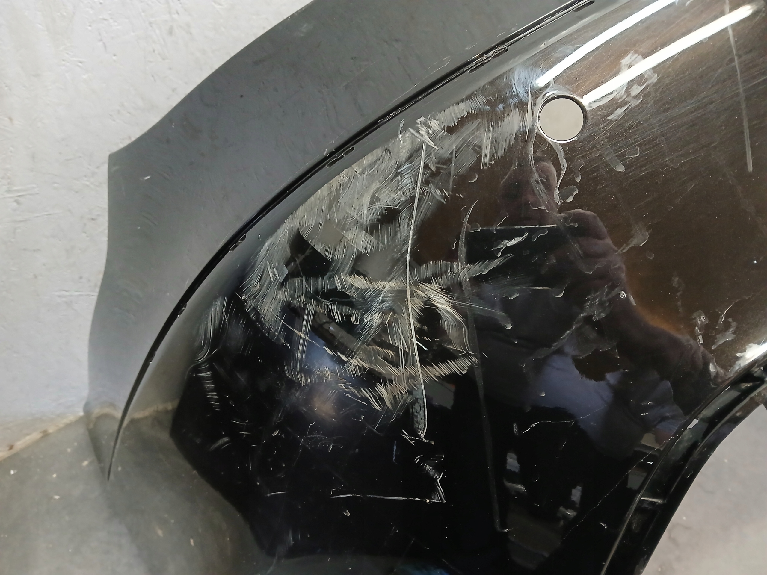 bumper rear part MERCEDES CLS W218 AMG