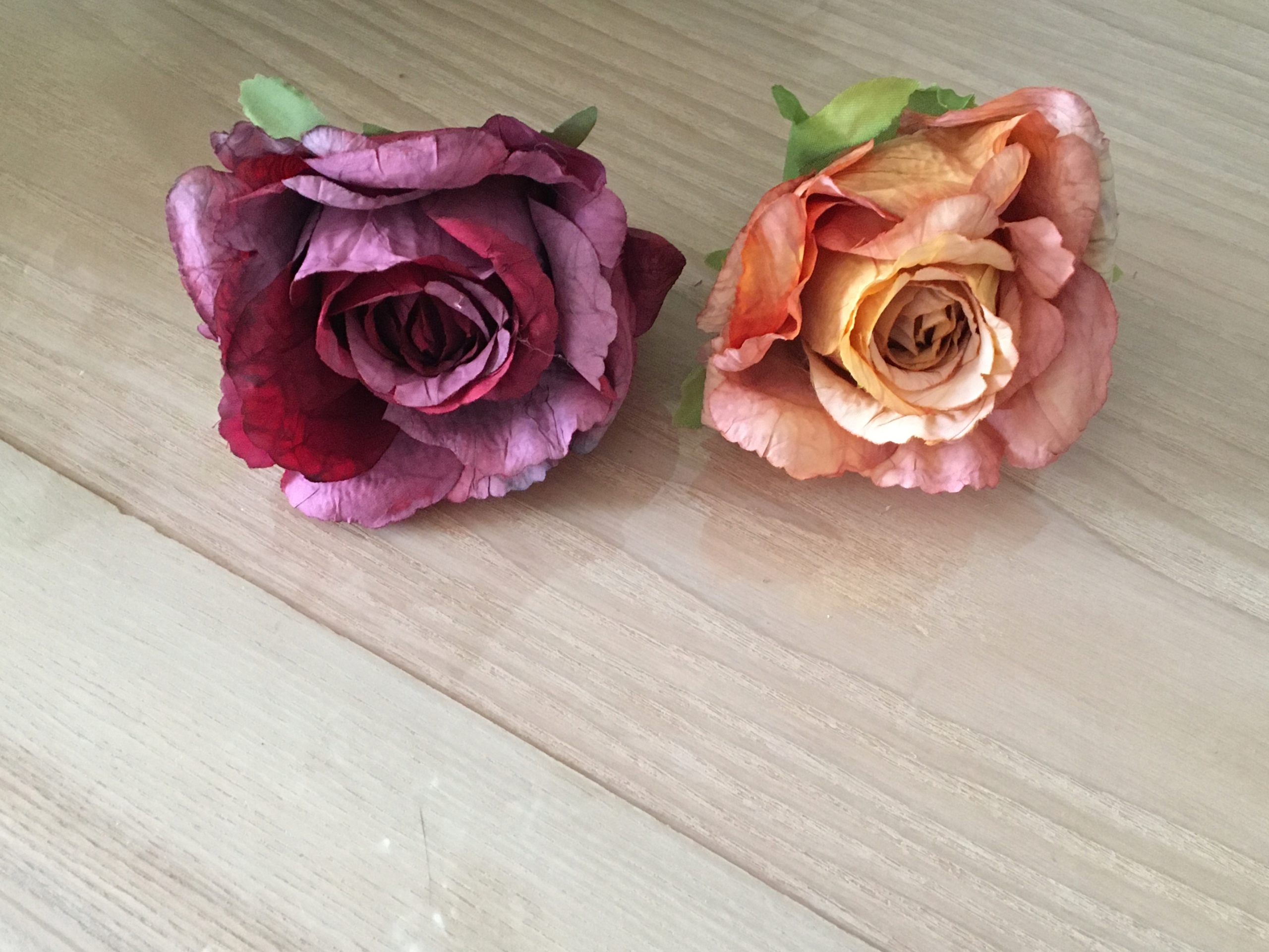 6szt RÓŻA SZTUCZNA wyrobowa pod stroik bukiet Kod producenta sztuczny kwiat główka róża blady czerwony