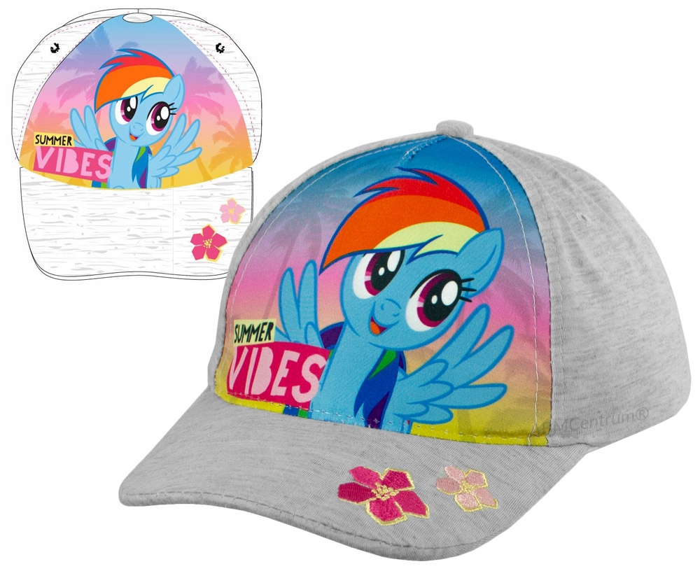 

Czapka Z Daszkiem My Little Pony 54cm Kucyk Tęcza