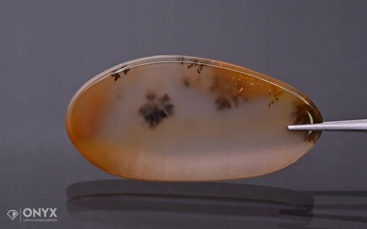 Dendritový achát z Kazachstánu nepravidelná destička