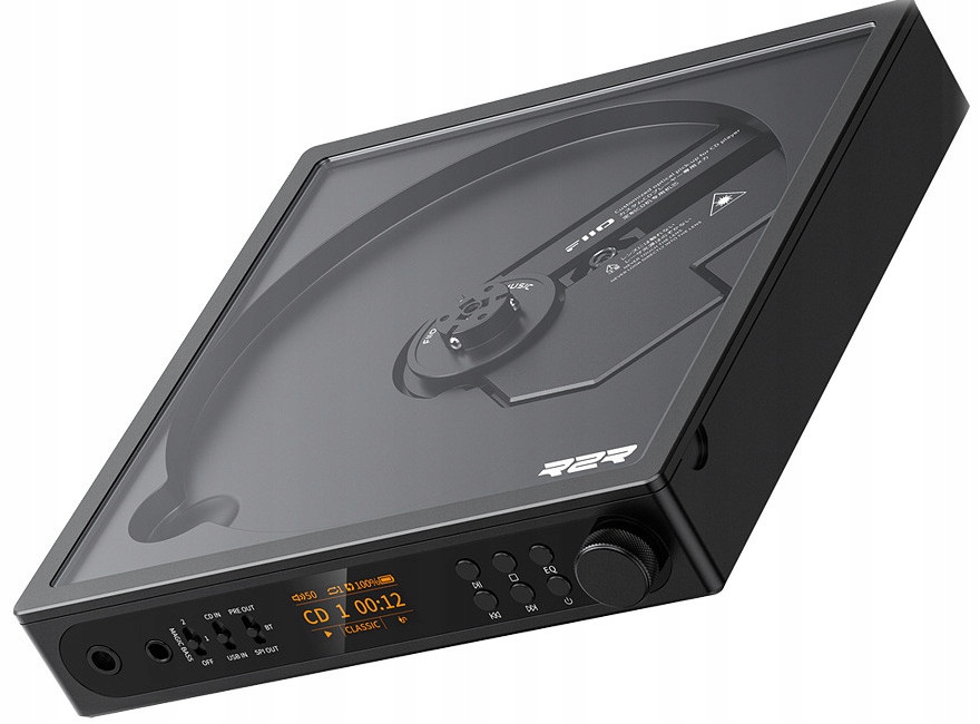 FiiO DM15 R2R black przenośny odtwarzacz CD 24bit R2R z Bluetooth