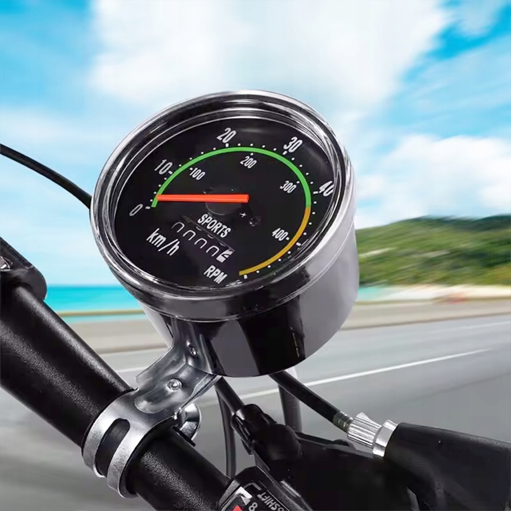 WODOODPORNY MECHANICZNY LICZNIK ROWEROWY RETRO BEZBATERYJNY XL DO ROWERU Kod producenta R1892