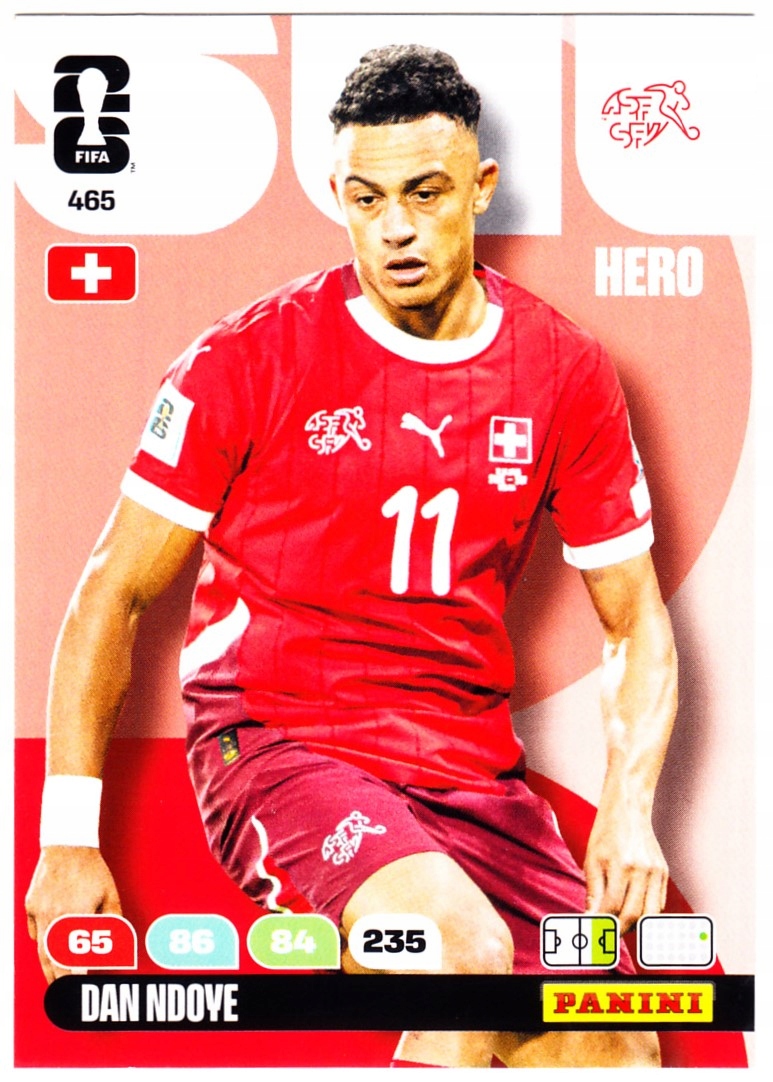Karta Kolekcjonerska Panini Fifa World Cup 2026 Core Dan Ndoye 465