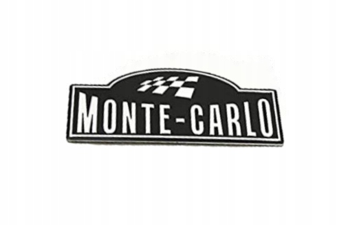 

Emblemat logo naklejka Monte Carlo Skoda Fabia III