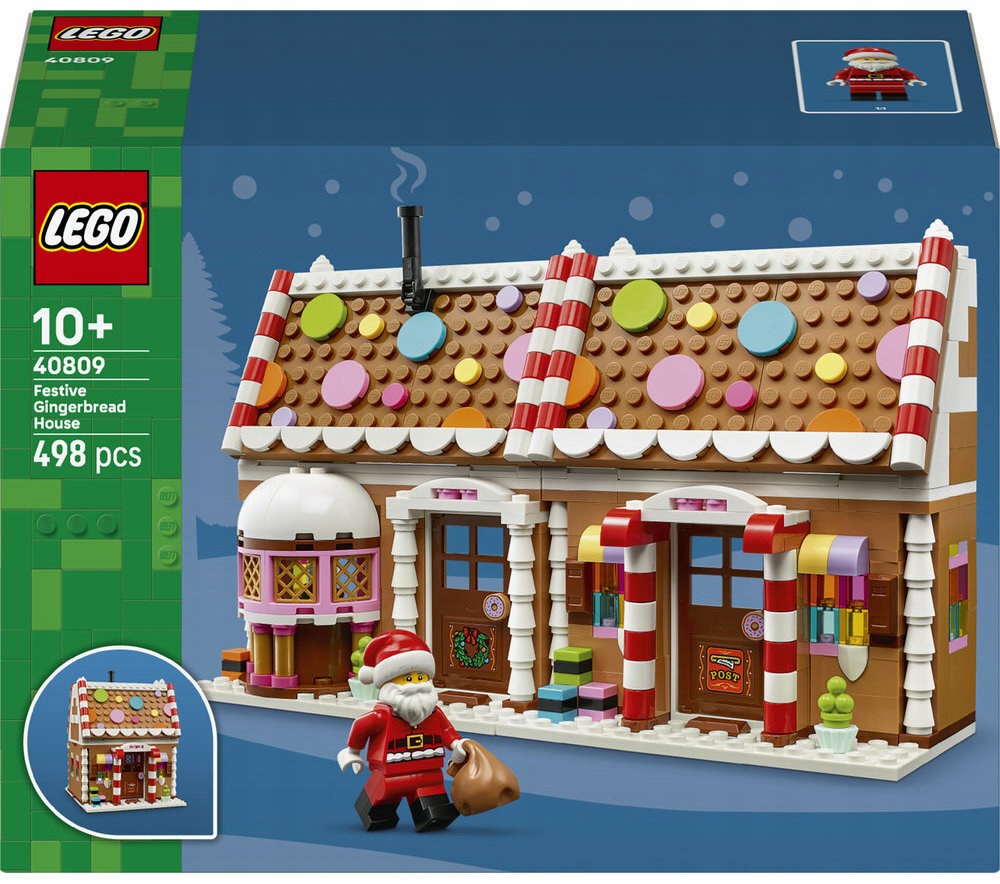 Lego Iconic 40809 Vánoční Perníková Chatka