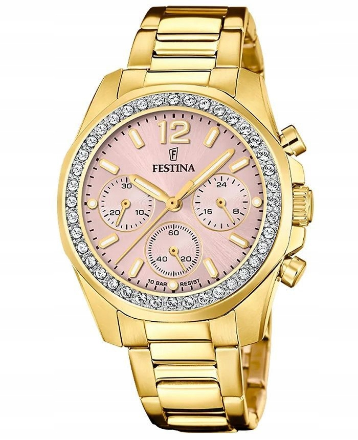 Hodinky Festina Boyfriend Rainbow Chrono F20609/4 38,00 mm 10ATM