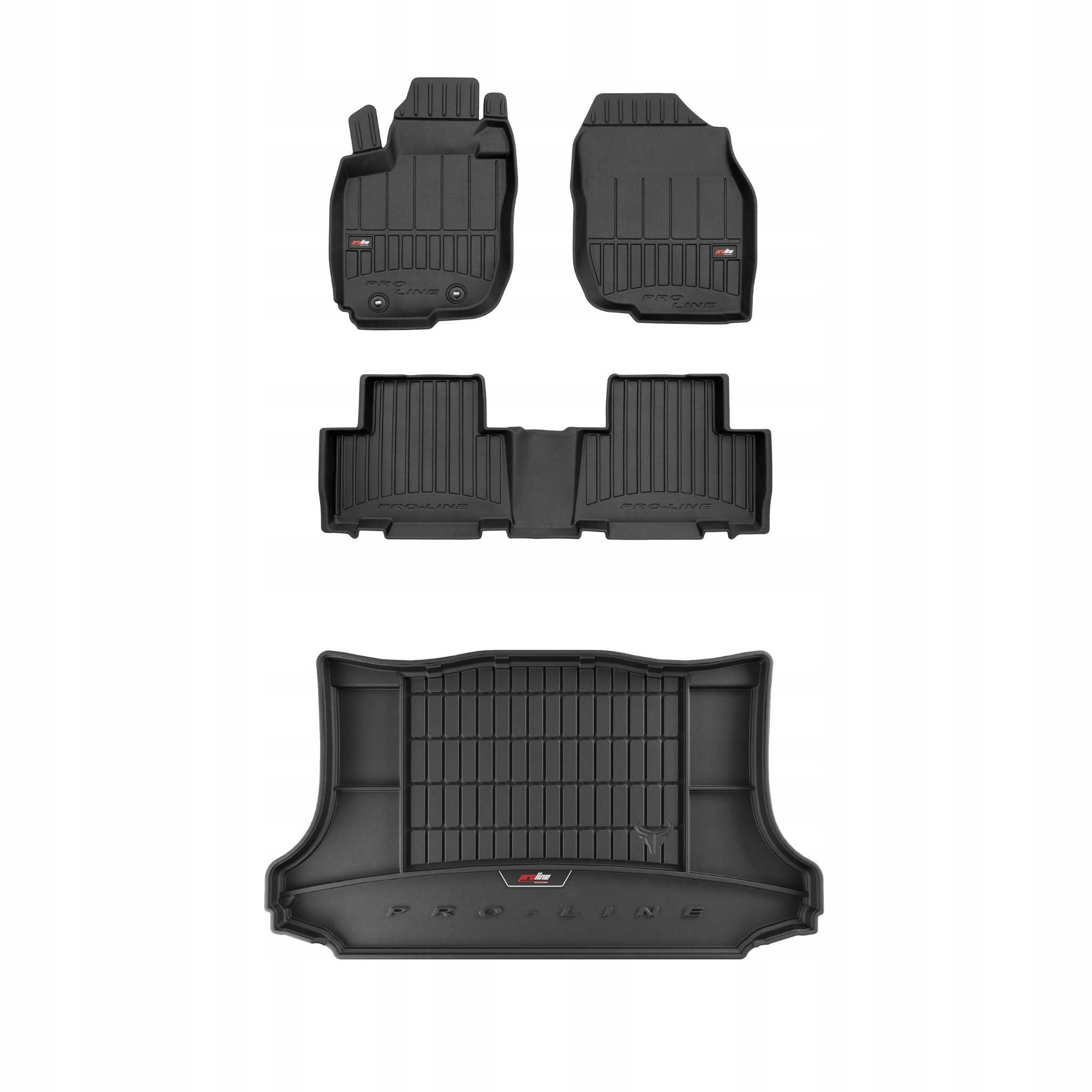 Frogum 3D sada gumových koberců a rohože s logem pro Toyota RAV4 III