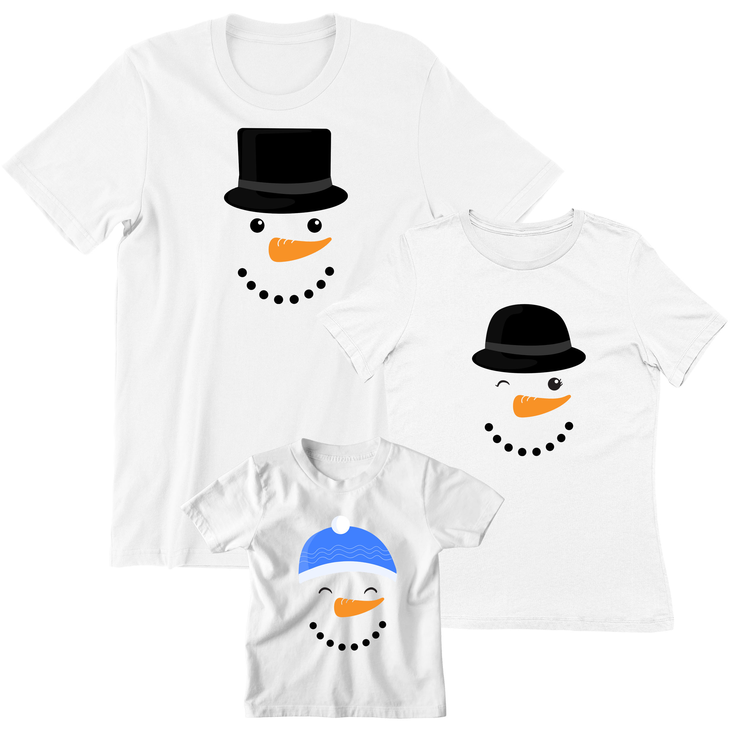 KOSZULKI RODZINNE KOMPLET NA ŚWIĘTA MAMA TATA SYN