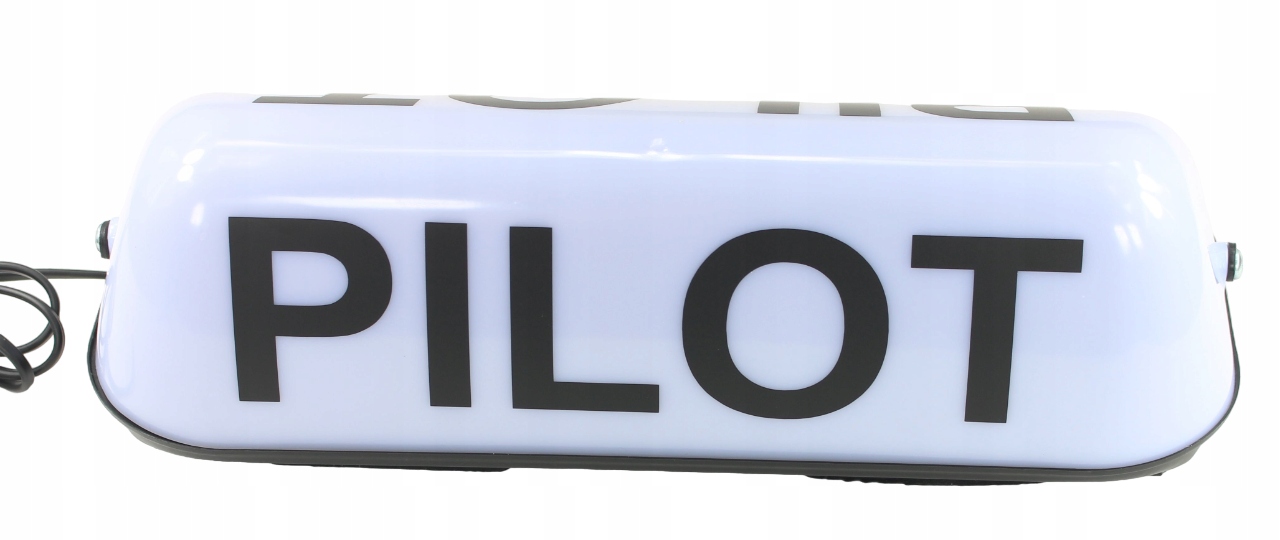 Lampa magnetyczna na dach kogut magnes 35cm LED wtyczka kabel 3m PILOT Producent części Inny