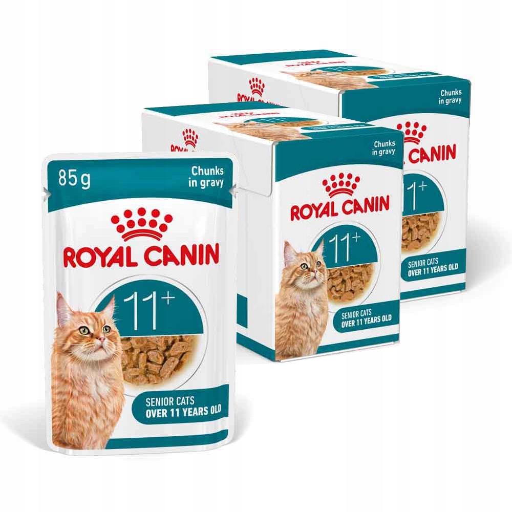 Levně Royal Canin Ageing 11+ Krmivo mokré v omáčce 24x85 g pro zralé kočky