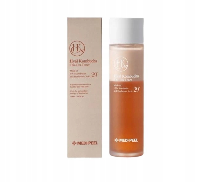 MEDI-PEEL Hyal Kombucha Tea-Tox Toner 150 ml - dwufazowy tonik nawilżająco-regenerujący — 3