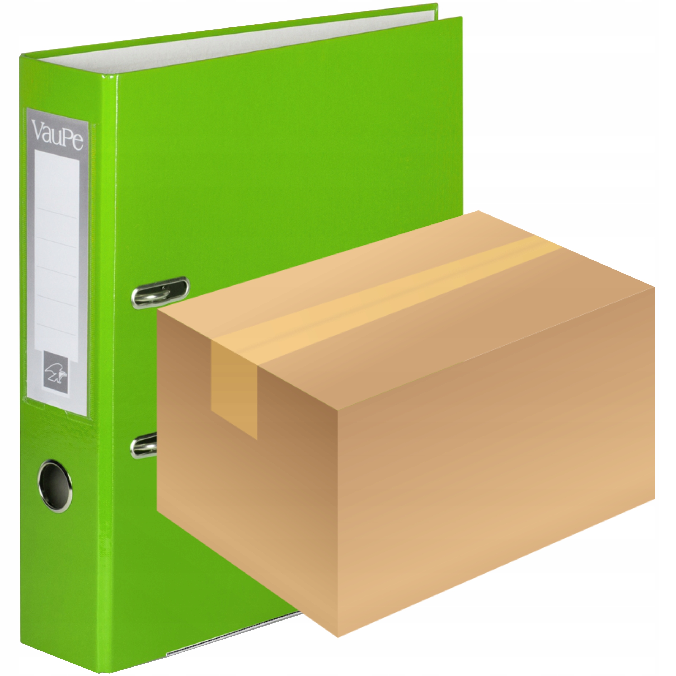 

Segregator Vaupe A4/75 okuty jasnozielony 25 sztuk