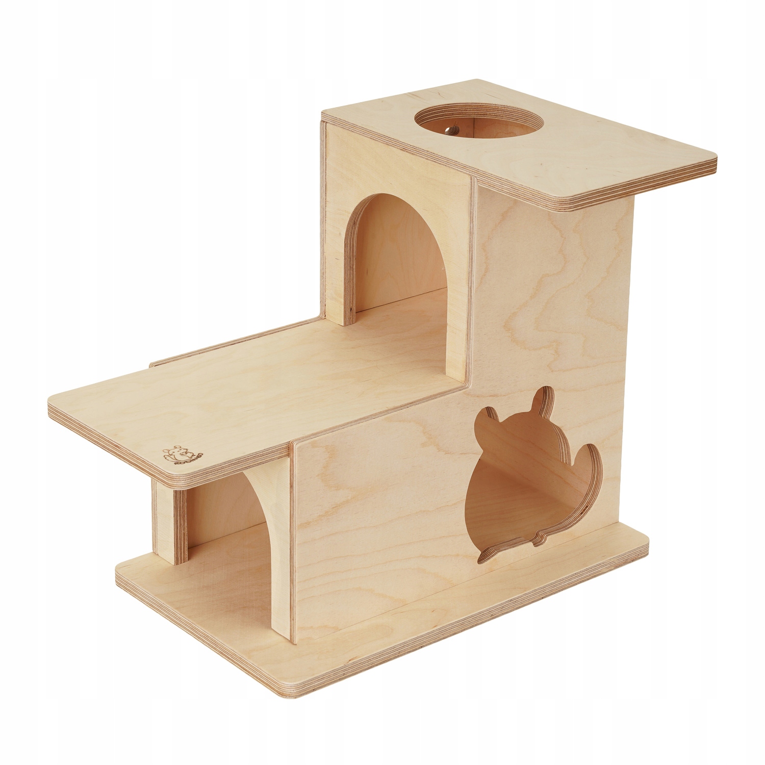 Levně Dvoupatrový domeček pro hlodavce